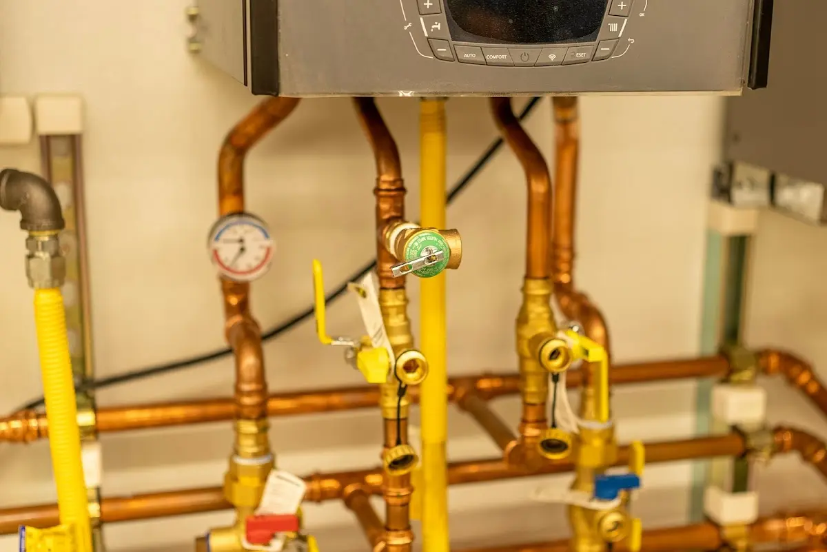 Licensed technician providing Water Heater Installation for a homeowner in Veteran